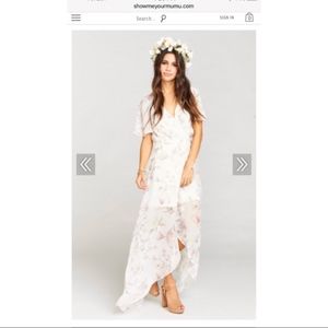 Show Me Your Mumu Vine Wrap Bridesmaid dress
